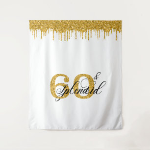 写真背景ブース606誕生日60日 タペストリー