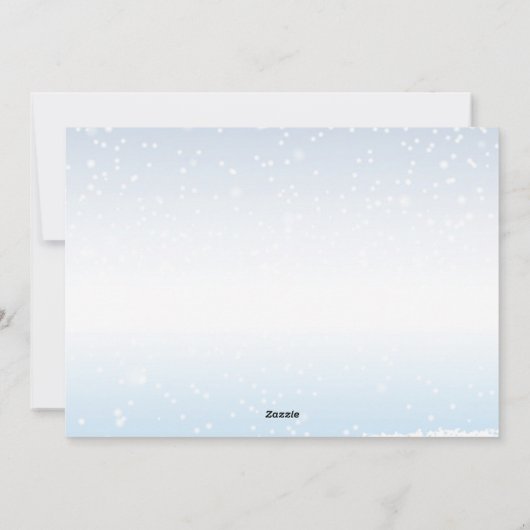 写真航海のクリスマスカード シーズンカード (裏面)