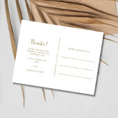 写真航海のビーチ結婚式ありがとう ポストカード