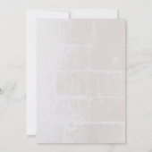 写真航海の帆船フラット日付カードを保存 セーブザデート (裏面)