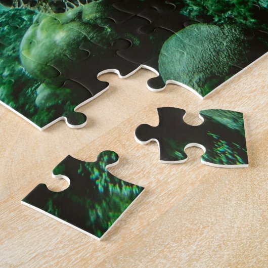 写真航海の海洋動物写真魚の写真 ジグソーパズル (側面)