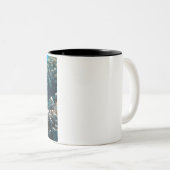 写真航海の海洋動物写真魚の写真 ツートーンマグカップ (正面右)