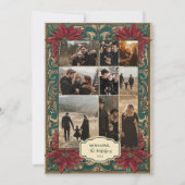 写真華美Poinsettiaクリスマス シーズンカード (正面)