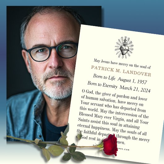 写真葬儀記念カトリック祈りの言葉