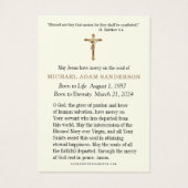 写真葬儀記念悔やみや弔慰アメリカ国旗 (裏面)