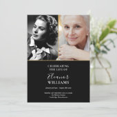 写真葬儀追悼法要2件 プログラム (スタンド正面)