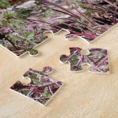 写真虎、動物0310。 ジグソーパズル (側面)