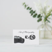 写真術 名刺 (スタンド正面)