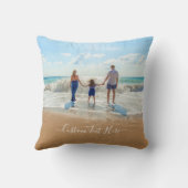 写真装飾用クッションとカスタム文字 クッション (裏面)