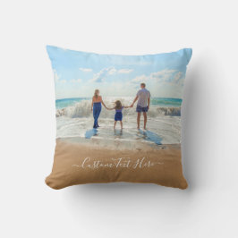 写真装飾用クッションとカスタム文字 クッション