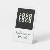 写真製品価格シンボルや象徴 台座サイン (正面)