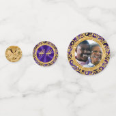 写真記パーソナライズされた念紙吹雪、任意の年 コンフェッティ (正面)