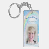 写真記パーソナライズされた念 キーホルダー (正面左)