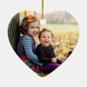 写真記念オーナメント セラミックオーナメント (裏面)