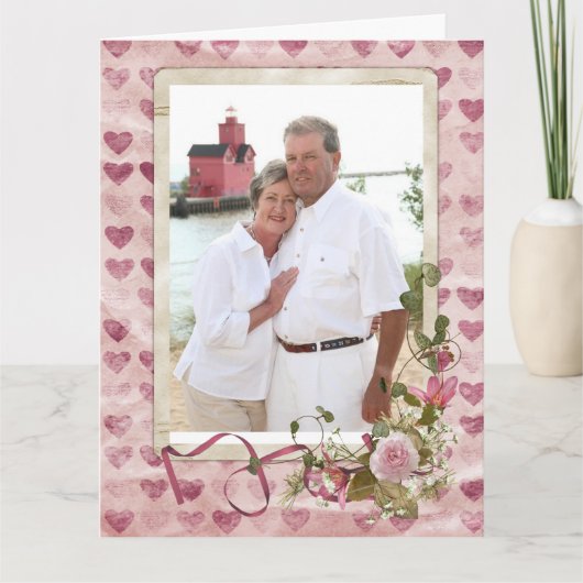 写真記念日 カード (正面)