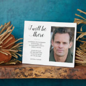 写真記念椅子結婚に フォトプラーク (側面)