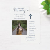 写真記念祈りの言葉カード (デスク)