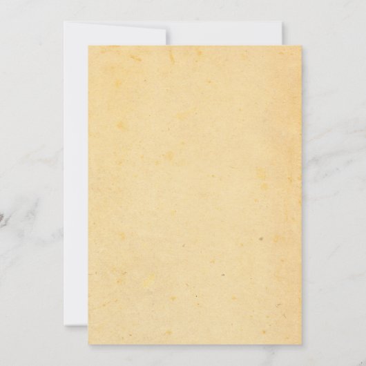 写真記念祭または葬儀招待状 招待状 (裏面)