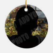 写真記念記念オーナメント セラミックオーナメント (裏面)