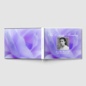 写真記念館または葬儀ゲストブック ゲストブック (全面)