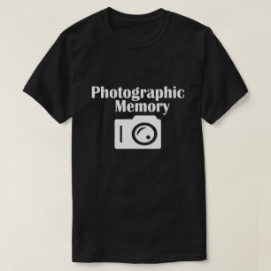 写真記憶用Tシャツ Tシャツ