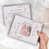 写真誕生のお知らせ ポストカード