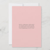 写真誕生のお知らせ:: lovely type 1 案内状 (裏面)