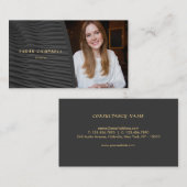 写真資産コンサル実在タントの追加 名刺 (正面/裏面)