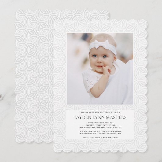 写真賛美招待状 招待状 (正面/裏面)