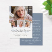 写真賛美祈りの言葉カードを喪う人 (デスク)