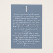 写真賛美祈りの言葉カードを喪う人 (裏面)