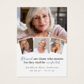 写真賛美祈りの言葉カードを喪う人 (正面)