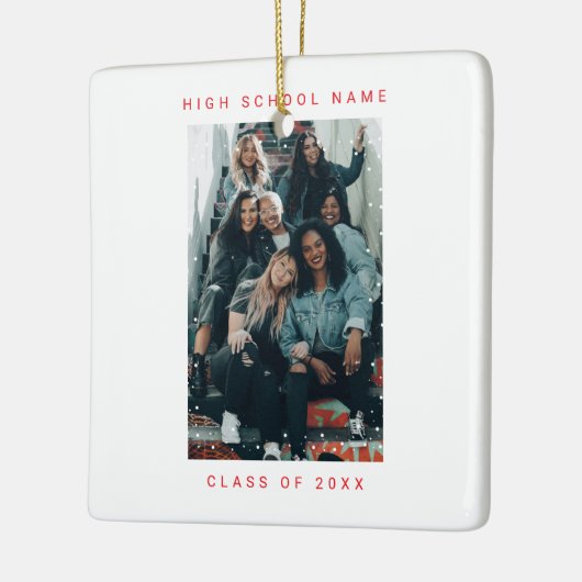 写真赤雪女子大学 セラミックオーナメント (左)