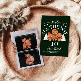 写真超音波クリスマス妊娠の発表 シーズンカード