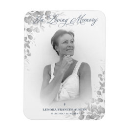 写真追悼サービス親愛の白黒 マグネット