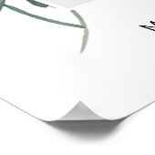 写真追悼トリビュート死の葬儀 ポスター (角)