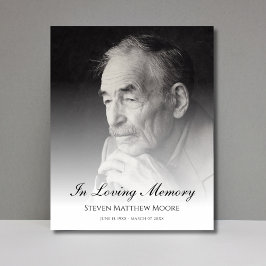 写真追悼トリビュート死の葬儀 ポスター