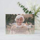 写真追悼式サンキューカード サンキューカード (スタンド正面)