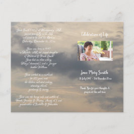 写真追悼式プログラム