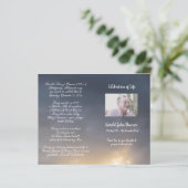 写真追悼式プログラム (スタンド正面)