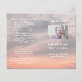 写真追悼式プログラム