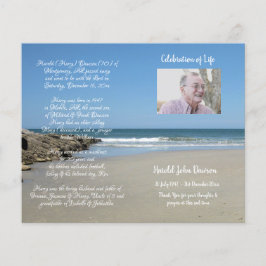 写真追悼式プログラム