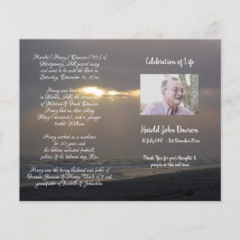 写真追悼式プログラム