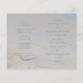 写真追悼式プログラム (裏面)