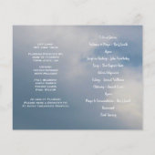 写真追悼式プログラム (裏面)