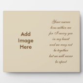 写真追悼詩 フォトプラーク (正面)