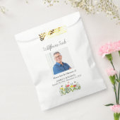 写真追悼野花種葬儀 フェイバーバッグ (封をした状態)