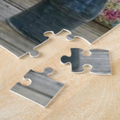 写真退職したのカスタマイズ追加 ジグソーパズル (側面)