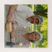 写真退職したのカスタマイズ追加 ジグソーパズル (横)