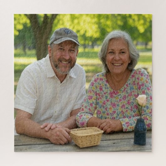 写真退職したのカスタマイズ追加 ジグソーパズル (縦)